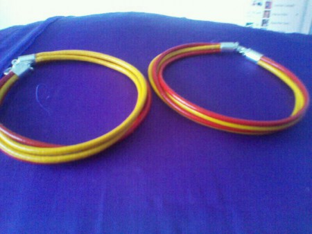 PULSERA CUERO BANDERA ESPAÑA PERSONALIZALO A TU GUSTO